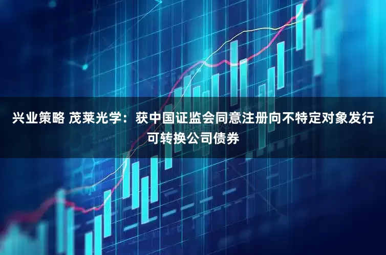 兴业策略 茂莱光学：获中国证监会同意注册向不特定对象发行可转换公司债券